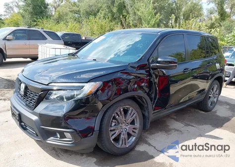 2019 Honda Passport Ex-L из США, поврежденный, VIN 5FNYF7H52KB011936